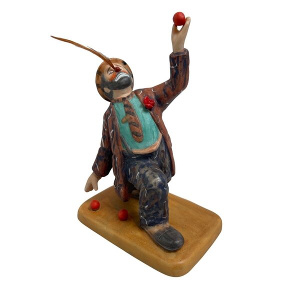 1988 Emmett Kelly Circus Collection x Dave Grossman Juggling Clown #3446/15000 - Picture 1 of 10
